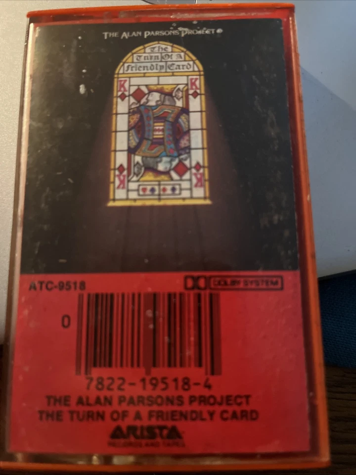 THE ALAN PARSONS PROJECT The Turn of a Friendly Card Music Cassette 1980 Arista - Image 1 of 1