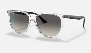 Ray-Ban RB4378 Polished Transparent/Grey Gradient 54 mm Sunglasses RB4378 647711 - Picture 1 of 5