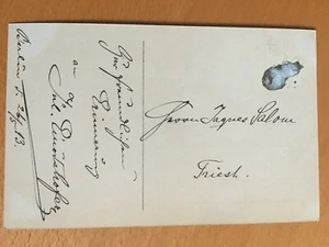 Cartolina autografa di Julius Einodshofer - Picture 1 of 1