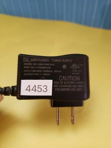 swiffer Sweeper SIL SWITCHING POWER SUPPLY SSA-100015US  10V 150mA  - Picture 1 of 5