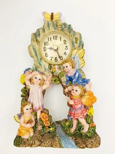 Reloj de hadas vintage para niños con mariposa a pilas - Imagen 1 de 3