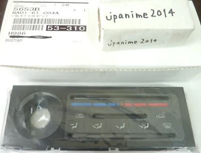 Mazda genuine Heater Climate Control Face Plate 90-97 Miata MX5 NA01-61-C04A * > - Image 1 of 3