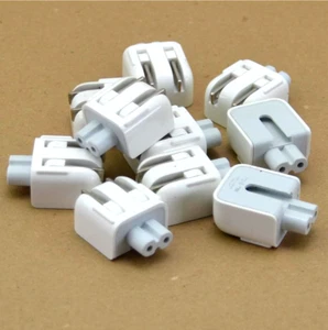 10 x US AC Power Wand Stecker Entenkopf für Apple MacBook Pro Air Adapter Ladegerät - Bild 1 von 6