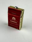 Vintage Miniature Dunhill Cigarette Pack  Match Box Pendant Available Worldwide