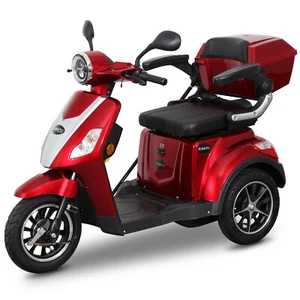 Rolektro E-Trike 15 V.2 Rot 60V-20Ah Akkus 1000W Elektroroller Seniorenmobil - Bild 1 von 9