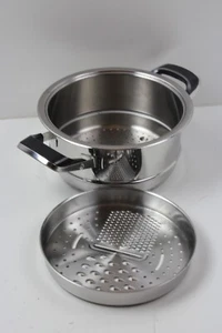AMC Siebtopf Gareinheit Sieb mit Reibe 20cm Durchschlag - Bild 1 von 6