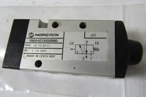 ✌ NEW NORGREN  V60A4D7AX50900 PNEUMATIC VALVE 3 WAY 1/4" PORTS - Picture 1 of 4