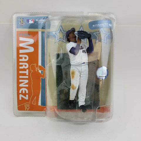 Pedro Martinez New York Mets McFarlane action figure NIB MLB Amazins Series 19 Cover