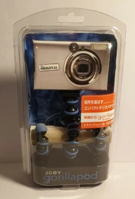 Joby Genuine Gorillapod Camera Tripod Model GP1-ABEN Black & Blue Brand New - Image 1 of 4