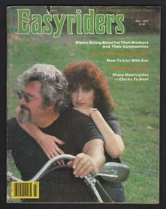 EASYRIDERS MAGAZINE - #71, May 1979, FRONT COVER TORN - Picture 1 of 2