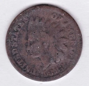 CENTAVO CABEZA INDIA 1883 en BUEN estado :~ POR FAVOR VEA EL ESCANEO stk u1 - Imagen 1 de 4