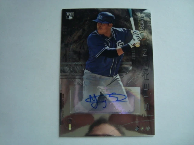 2014 Bowman Sterling Yangervis Solarte Autograph Rc  - Image 1 of 1
