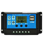 12v/24v Solar Panel Battery Regulator Charge Controller Lcd Auto Dual Usb