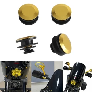 Front Headlight Fairing Hand Guards Aluminum Bolts Screws Bushing Inserts Mount - Picture 1 of 10