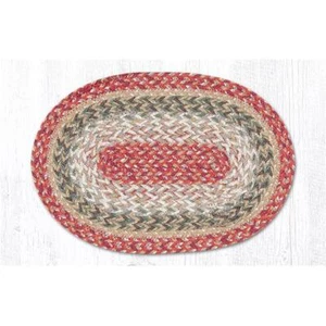 Capitol Importing 00-992 Sage Miniature Swatch Oval Rug 10 x 15 in. - Picture 1 of 1