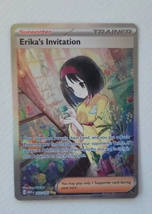Pack Crimp Error Card Erika's Invitation 203/165 Special Illustration Rare SIR - Picture 1 of 3