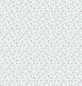 Rasch Taste Pale Duck Egg with Pink Flower 262157 Wallpaper 10.05x0.53m Textured - Picture 1 of 1