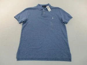 Polo Ralph Lauren Poloshirt Herren Large Blau Kurzarm Slim Fit - Bild 1 von 11
