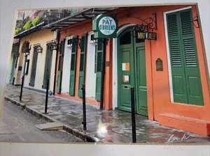 Pat O'Brien's, New Orleans signierter gerahmter Druck neuwertig Julep Kunst - Bild 1 von 9