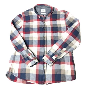 AG Adriano Goldschmied Men's Size Small Standard Fit Plaid Flannel Shirt - Picture 1 of 3