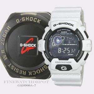 Authentic Casio G-Shock Men'sWhite Solar Power Digital Watch GR8900A-7 - Picture 1 of 1
