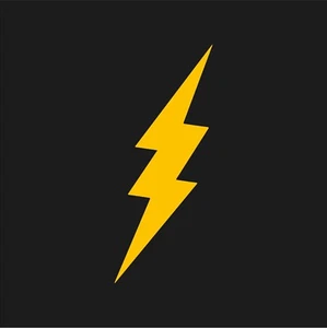 Lightning Bolt Vinyl Decal Window Electric Shock symbol Sticker - Picture 1 of 13