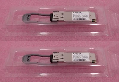 2x NEW Arista 100G MMF 100m QSFP Transceiver Module QSFP-100G-SWDM4 XVR-10167-20 - Image 1 of 4