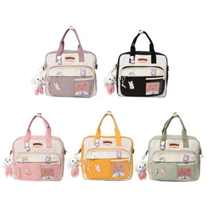 Mochila de hombro para niña Kawaii insignias de estudiante japonés bolsa escolar bolsos bandolera - Imagen 1 de 35