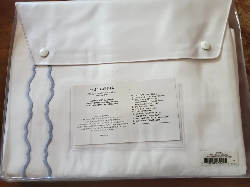 Sferra Genna Duvet Cover - Image 1 of 1