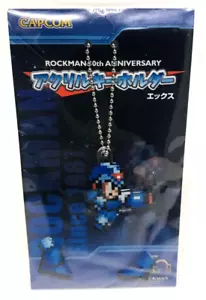 Rockman 30th Anniversary Keychain Mega Man Japan Exclusive Nintendo Capcom . - Picture 1 of 3