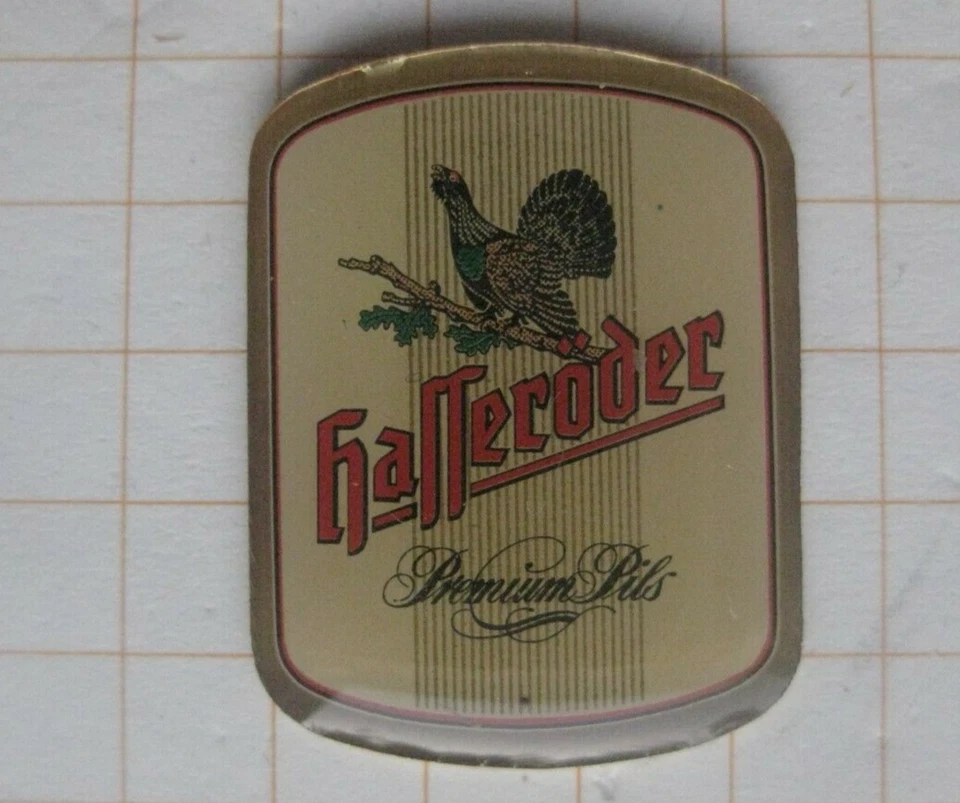 HASSERÖDER LOGO / WERNIGERODE .............................. Bier-Pin (103j) - Bild 1 von 1