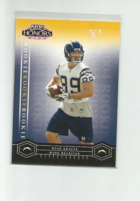 2004 PLAYOFF HONORS X'S #130 RYAN KRAUSE 58/99 - Image 1 of 2