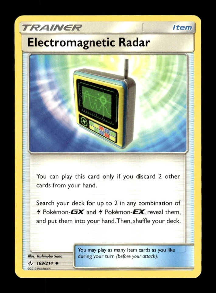 Pokemon Unbroken Bonds Electromagnetic Radar 169/214 - Image 1 of 1