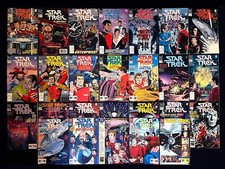 STAR TREK Lot #1-27 Run ALL HIGH GRADE Captain Kirk Spock By Peter David DC 1989