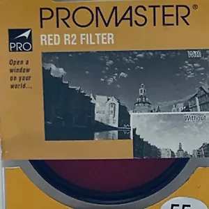 ProMaster Red R2 55mm Filter Lens Made in Japan - Picture 1 of 11