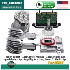 Kit de diodo módulo de lastre de xenón bombilla LED LH para 2011-2013 BMW Serie 5 528i 535i - Imagen 1 de 8
