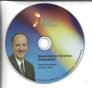 KEEP THE FAITH: WATCH OUT FOR CHRISTIAN NATIONALIST! by Hal Mayer - CD - Picture 1 of 1