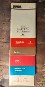 1980s: 6x Welsh National Opera Programmes: Jenufa; Rodelinda;Ernani; etc - Picture 1 of 7