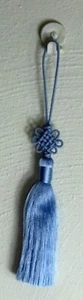 Norigae Korean Hanbok pendant, Traditional Accessory Tassel, charm  Blue new - Picture 1 of 2