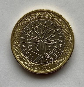 FRANCIA - Moneda de 1 € Euro circulación 2001 (moneda sin circular de rollo) - Imagen 1 de 2