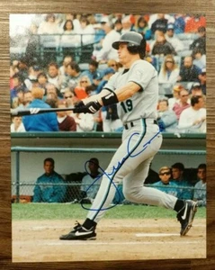 Jeff Conine Marlins Signed Autograph 8x10 Picture Photo Authentic MLB Baseball - Picture 1 of 1