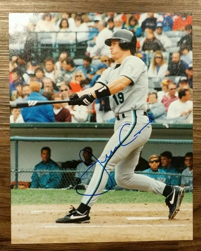 Autógrafo firmado por Jeff Conine Marlins 8x10 foto auténtica MLB béisbol Foto 1 de 1