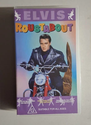 Roustabout (1964) PAL VHS Video Elvis Presley Made In Australia - Image 1 of 2
