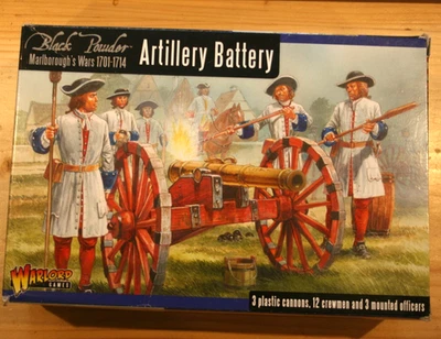 BLACK POWDER Marlborough's Wars 1701 - 1714 ARTILLERY BATTERY Warlord Games - Image 1 of 3
