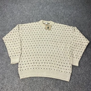 Suéter Northwest Territory Para Hombre XL Beige 100% Algodón Cuello Redondo Hecho en EE. UU. Tejido - Imagen 1 de 9