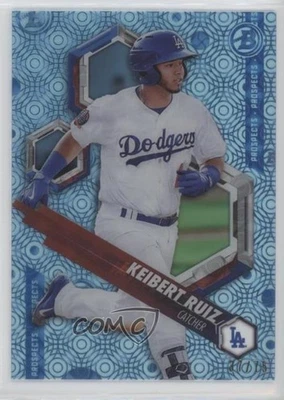 2018 Bowman High Tek Prospects /75 Keibert Ruiz #PHT-KR - Image 1 of 2