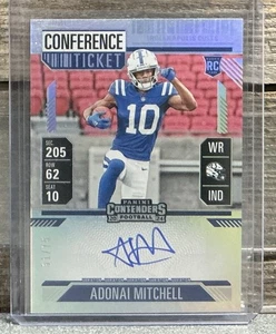 🔥2024 Boleto de conferencia automático Panini Contenders ADONAI MITCHELL/75🔥 - Imagen 1 de 2
