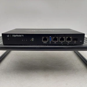 Ubiquiti EdgeRouter 4 (ER-4) Router W/ AC Power Cord - Picture 1 of 7