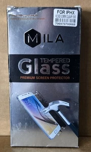Mila Tempered Screen Protector Iphone K25D Q.3NM CLEAR 1015 Pack Of 10 - Zdjęcie 1 z 3