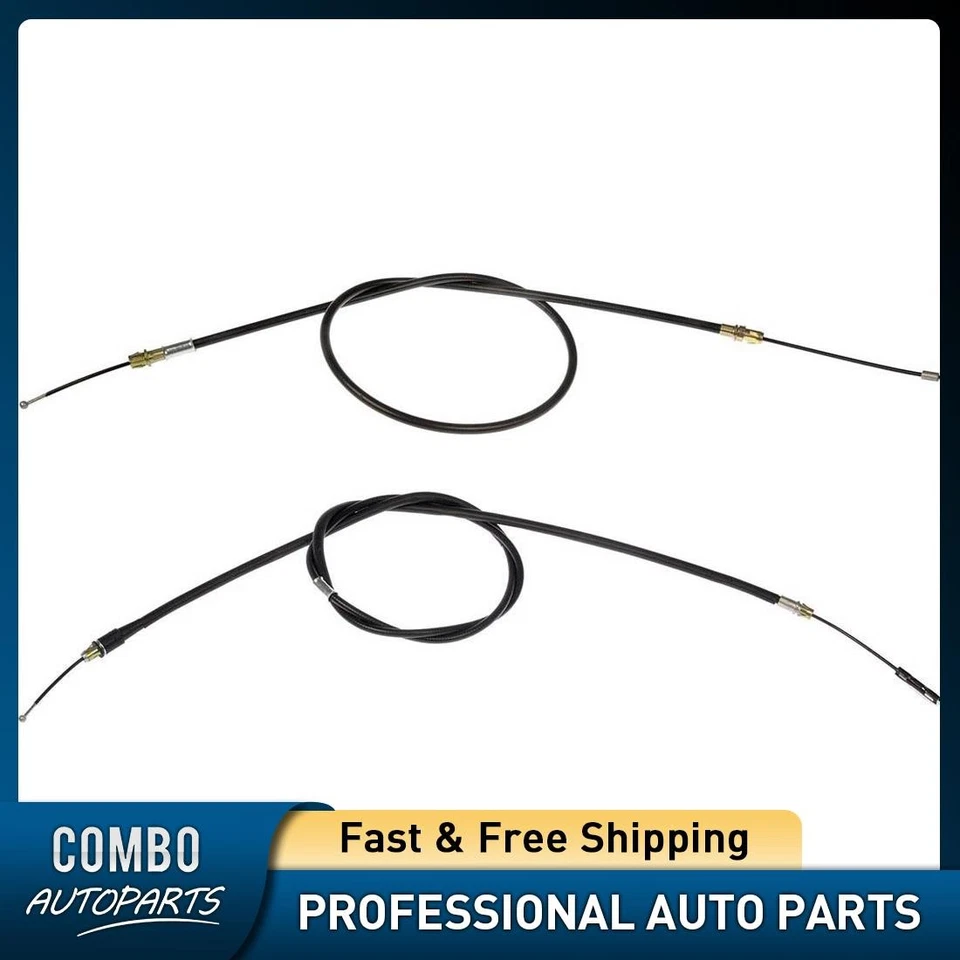 Cable de freno de estacionamiento trasero izquierdo trasero derecho para Dodge Ram 2500 1995-1999 Foto 1 de 4